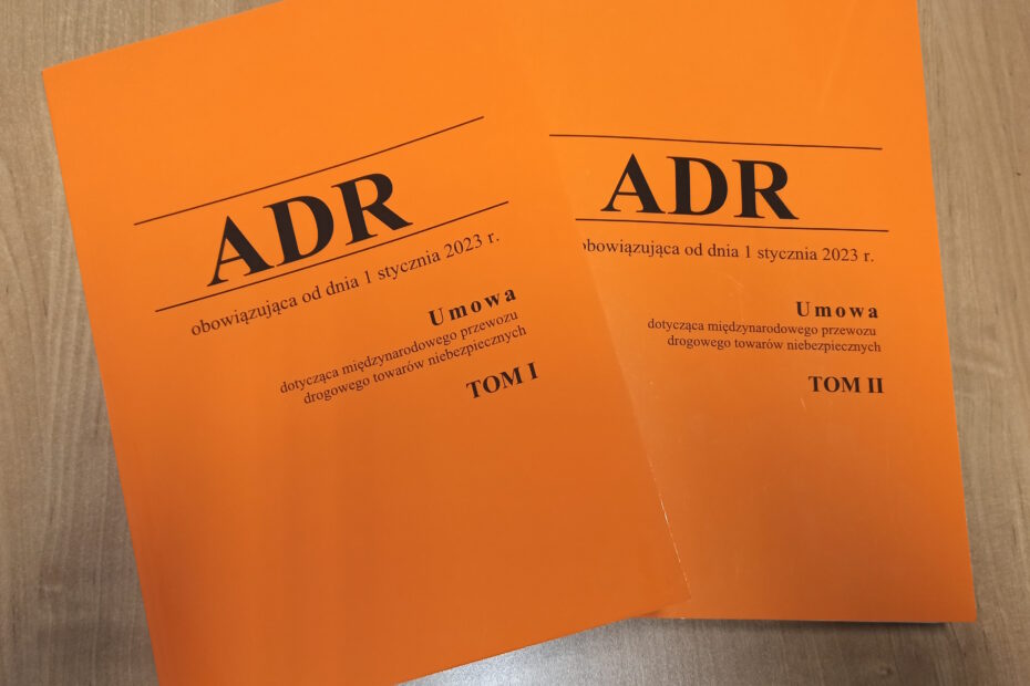 Zdjęcie książek o ADR tomu 1 i 2