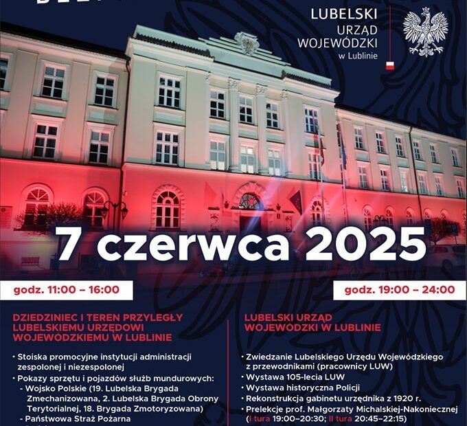 aproszenie na Dzień Otwarty pod hasłem „Bezpieczne Wakacje” oraz Noc Kultury